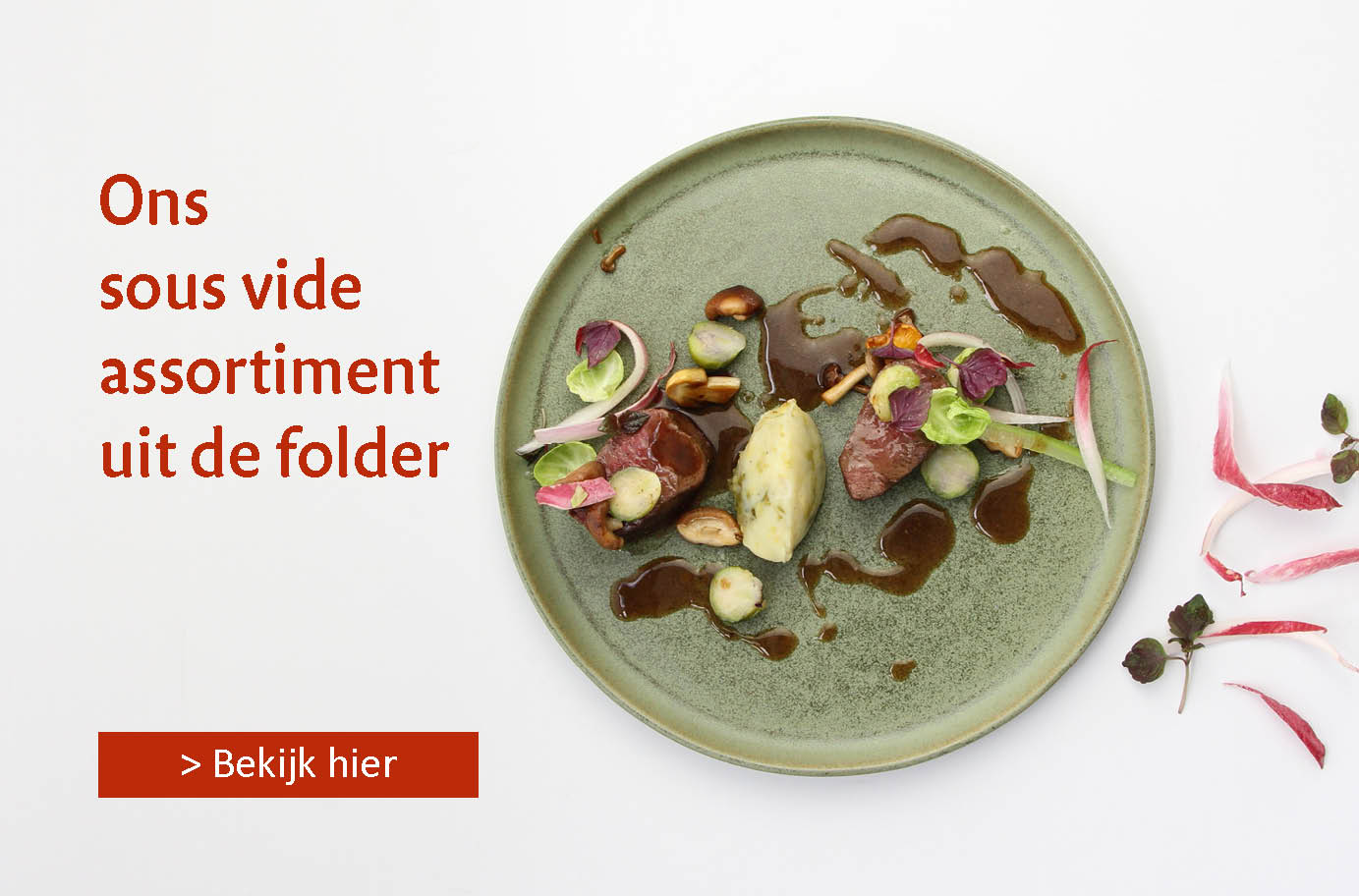 Sous vide wild assortiment
