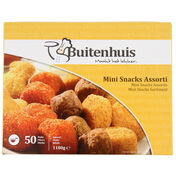 Snacks assorti mini 4 soorten  232x176
