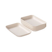 Bagastro bord rechthoek 12 x 8 x  h 1,5 cm  232x176