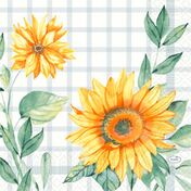 Servet 3 lg sunflower day 33x33cm  232x176
