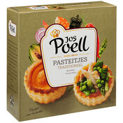 Pasteibakjes 70 mm 4 stuks  232x176