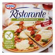 Pizza ristorante mozzarella gluten-lactosevrij  232x176