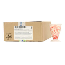 Roomijssorbet aardbeiensaus  261x261