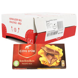 Bonbonbloc pralin&eacute; melk  261x261