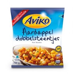 Aardappel dobbelsteentjes  261x261