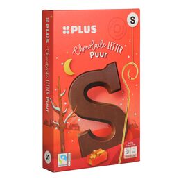 Chocoladeletter puur Fairtrade  261x261