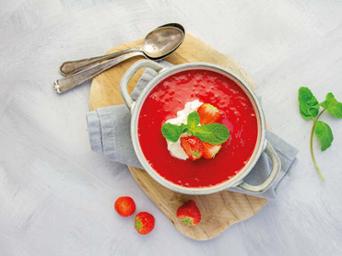 Gazpacho aardbei